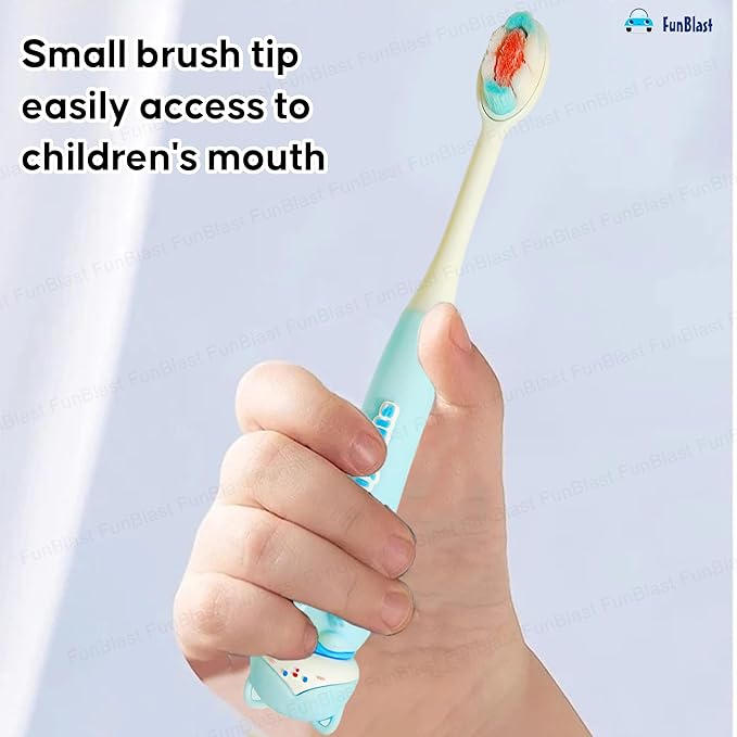 Cute Cat Kids (3-6 Years) Toothbrush with Case – Ultra Soft Bristles & Travel-Friendly Design