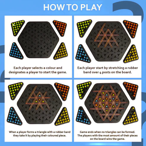 TRIANGLE TWIST โ TRIGGLE by Ratna โ Fidget Puzzle Toy for Kids & Adults