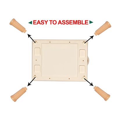 My First Art Studio Double-Sided Drawing Board for Kids | 3-in-1 Painting, Writing & Chess Game Set