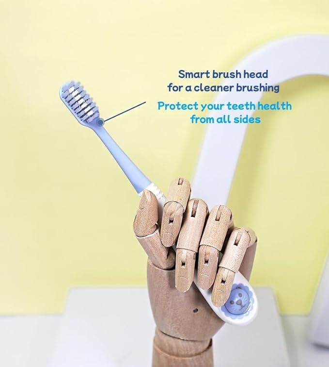 Kids (3-6 Years) Soft Bristle Toothbrush Set (Pack of 5) – Cartoon Grip Handle & Gentle Cleaning