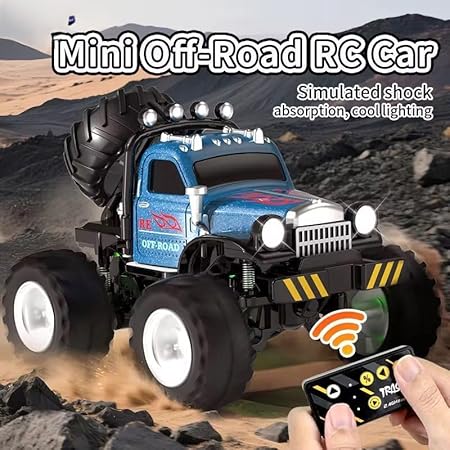 4x4 Off-Road RC Monster Truck – High Speed Remote Control Climbing Car (Multi-Color)