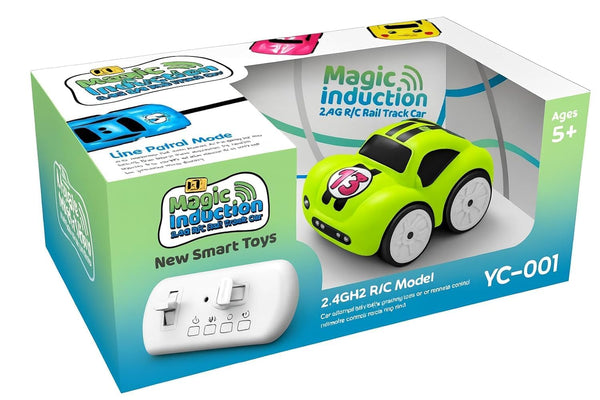 Magic Induction Toy Car with Sensor Pen – 2.4GHz Smart Line Following RC Car
