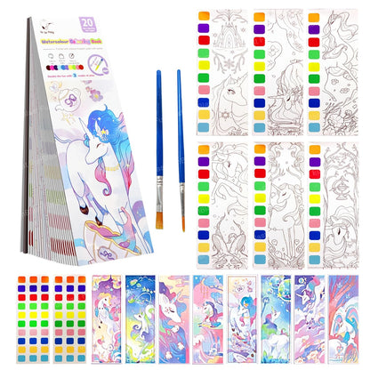 Watercolor Coloring Book for Kids | Magic Paint with Water Book