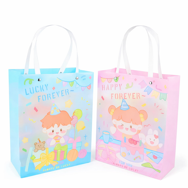Cute Cartoon Birthday Gift Bags with Handles – Premium Party Favor Bags for Kids & Return Gifts