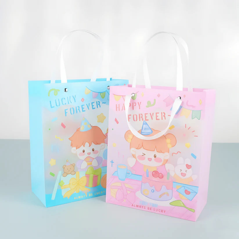 Cute Cartoon Birthday Gift Bags with Handles – Premium Party Favor Bags for Kids & Return Gifts