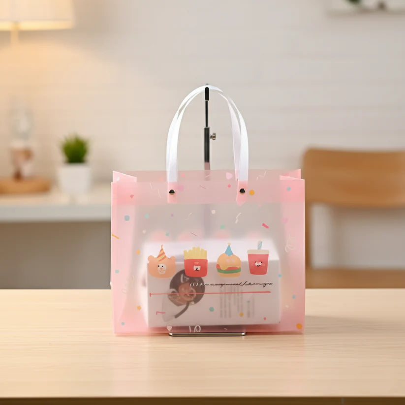 Cute Pastel Gift Bags with Handles – Reusable Party Favor Bags for Return Gifts & Packaging