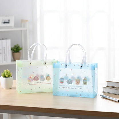 Cute Pastel Gift Bags with Handles – Reusable Party Favor Bags for Return Gifts & Packaging
