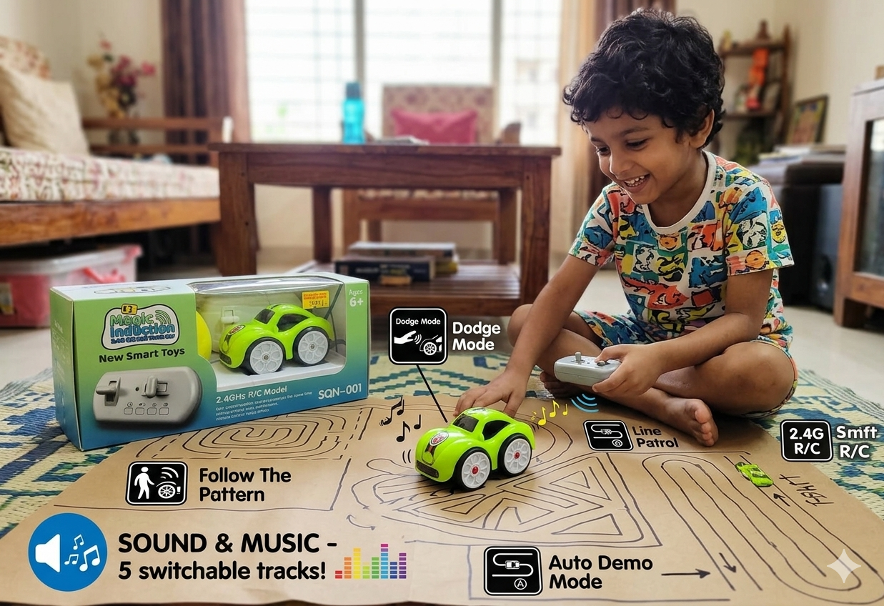 Magic Induction 2.4 G R/C Rail Track Car