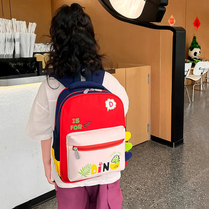 Kids Cute Dino Backpack (3-6 Years) – Lightweight School Bag for Boys & Girls