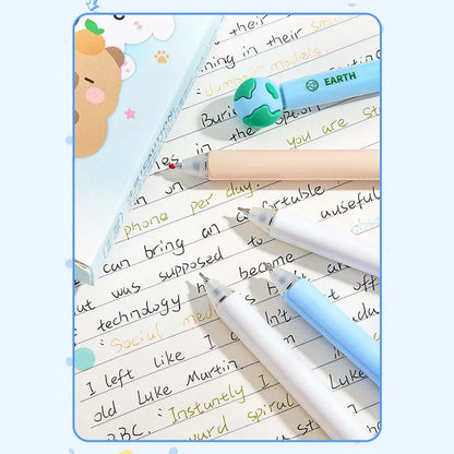 Planet Spin Erasable Gel Pen Pack of 4