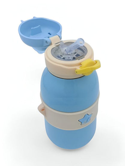 Stainless Steel Premium Kids Water Vaccum Bottle Q Bunny (490ml)