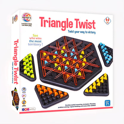 TRIANGLE TWIST – TRIGGLE by Ratna – Fidget Puzzle Toy for Kids & Adults