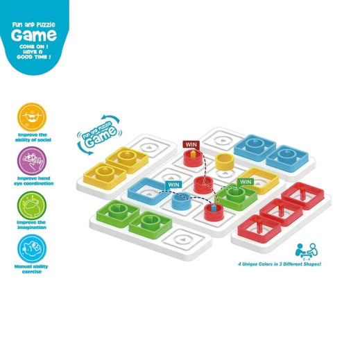 Trio-Me 3D is A New Strategy Board Game That Challenges to Strategically Pace Big Plastic Rings