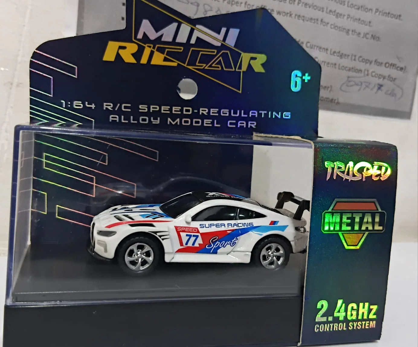 2.4GHz RC Sports Racing Car – High Speed Remote Control Drift Car with Stylish Design