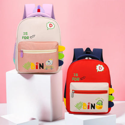 Kids Cute Dino Backpack (3-6 Years) – Lightweight School Bag for Boys & Girls