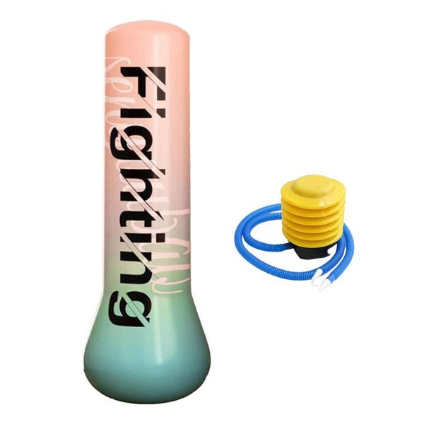 Inflatable Punching Bag with Foot Pump – Kids Fun Exercise & Stress Relief Toy
