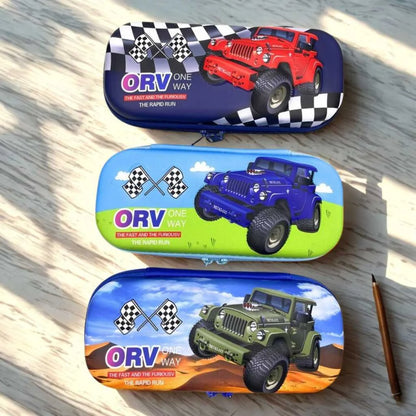 Cute 3D EVA Jeep Series Pencil case / Pouch