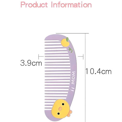 Cartoon Silicone Sling Bags for Girls With Adjustable Strap along with Mirror, comb and key ring