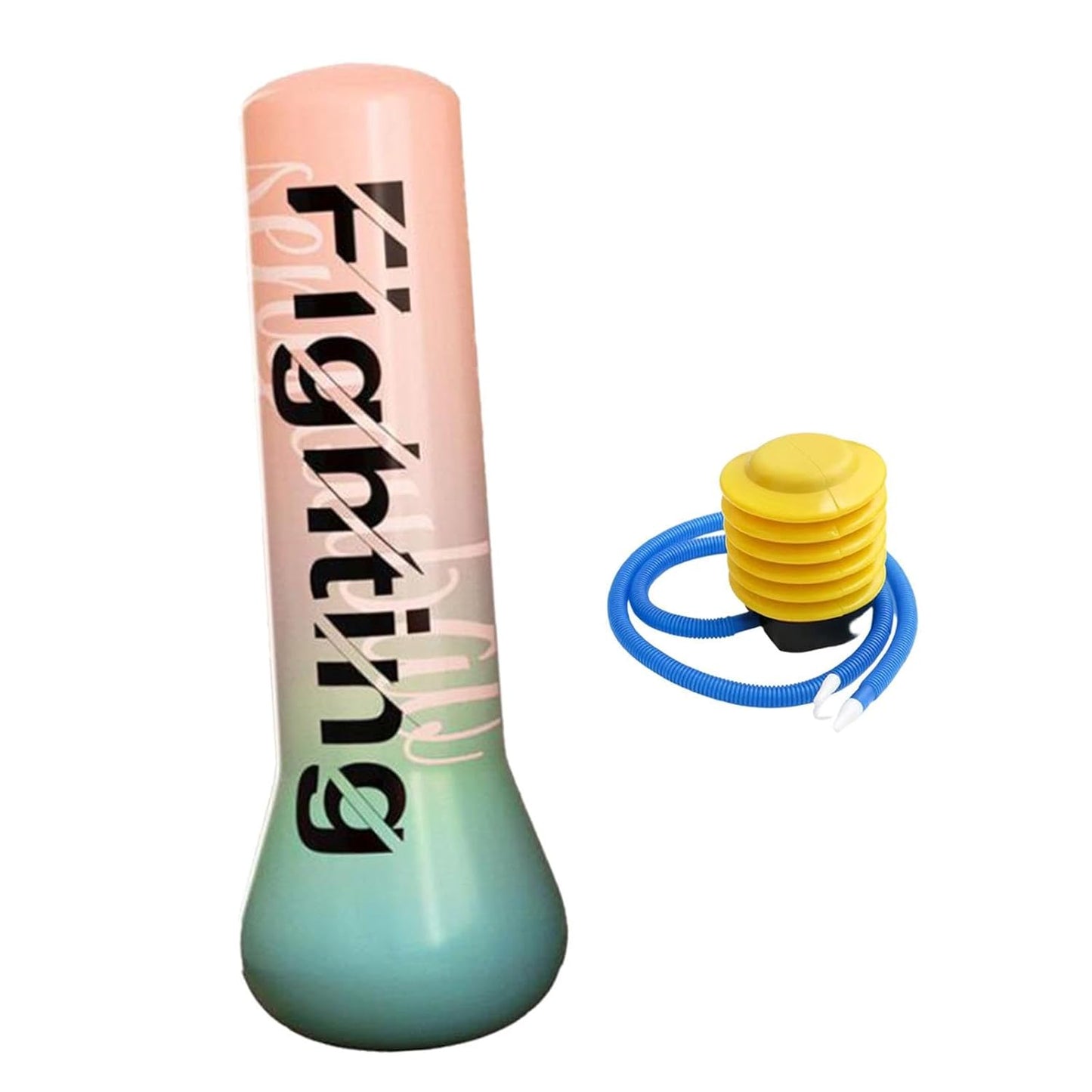 Inflatable Punching Bag with Foot Pump – Kids Fun Exercise & Stress Relief Toy