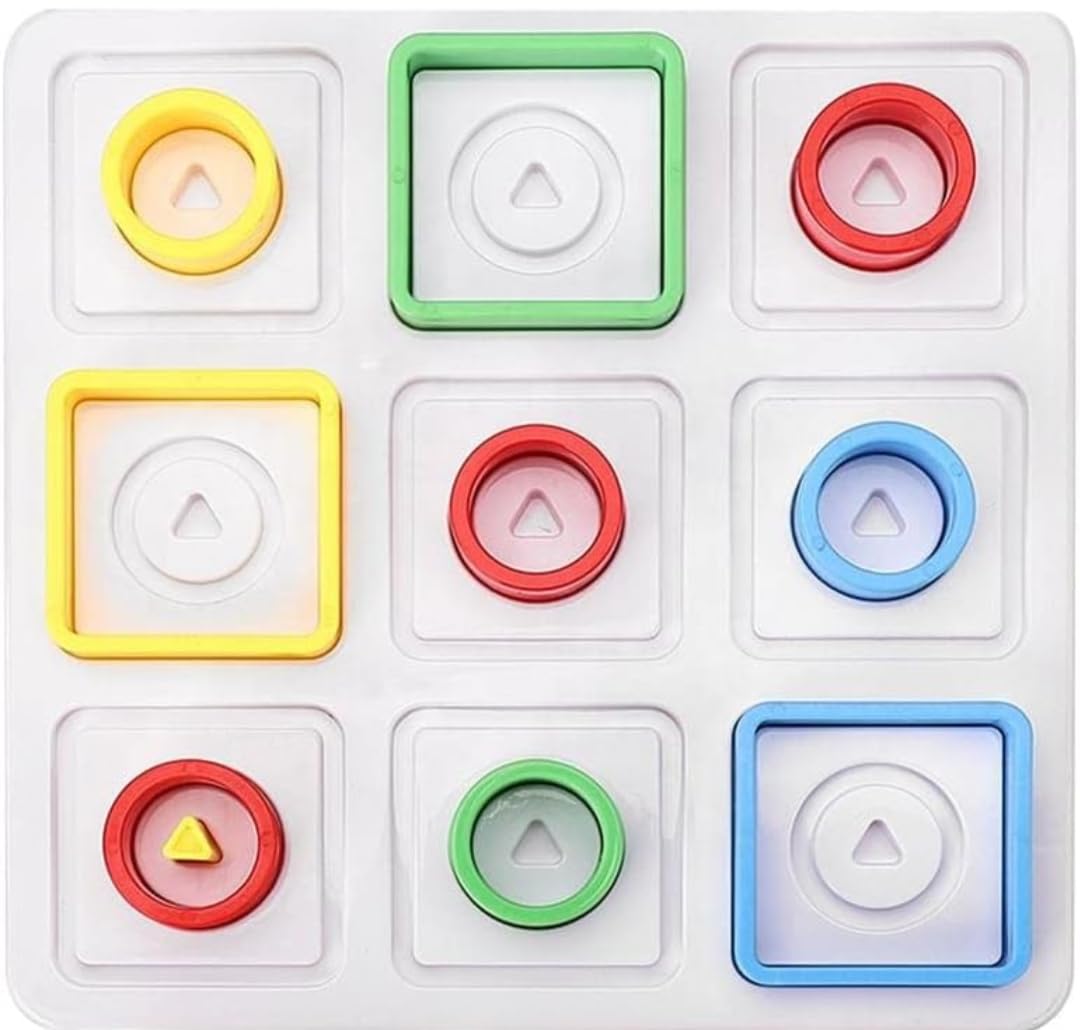 Trio-Me 3D is A New Strategy Board Game That Challenges to Strategically Pace Big Plastic Rings