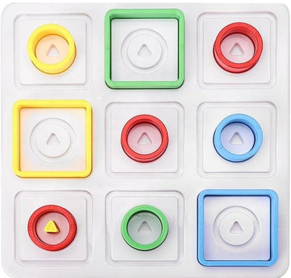 Trio-Me 3D is A New Strategy Board Game That Challenges to Strategically Pace Big Plastic Rings